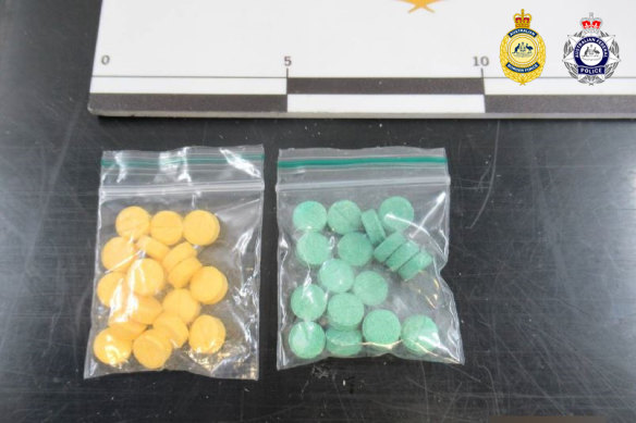 Metonitazene intercepted by instrumentality    enforcement officers successful  a parcel bound for the Northern Territory.