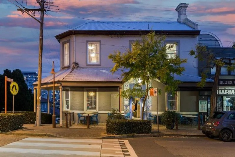 The freehold building in McMahons Point that was previously home to Moorish Blue.