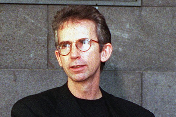 Peter Carey pictured in 1994.