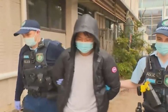 Yang Zhao was arrested in Mascot, Sydney, over Qiong Yan’s death.