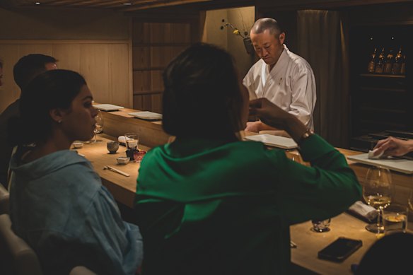 Sushi Amamoto, one of the best sushi restaurants in Japan and, therefore, the world.