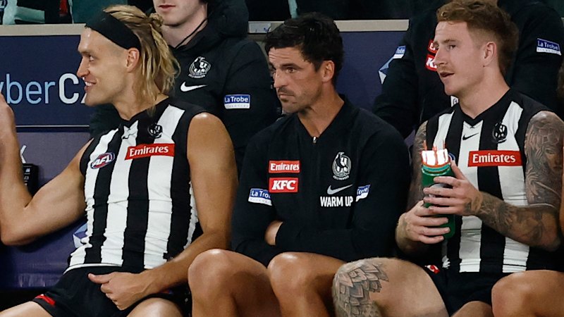 Mystery surrounds the injuries to Collingwood Magpies stars Darcy Moore and Scott Pendlebury after their impressive in over Toby Greene and the GWS Giants at Marvel Stadium