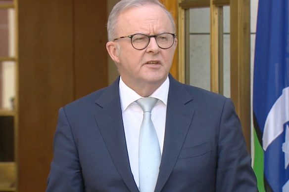 Prime Minister Anthony Albanese on Thursday morning.