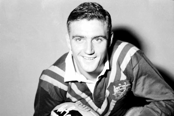 Reg Gasnier in 1960.
