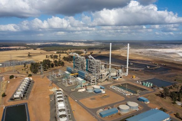 Bluewaters Power station in Collie.