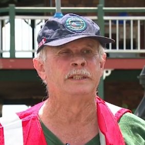 Fergus Aiden of the Samford Rural Fire Service said crews were focusing on containing hotspots.