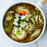 Parsley is a must in this chicken noodle soup.