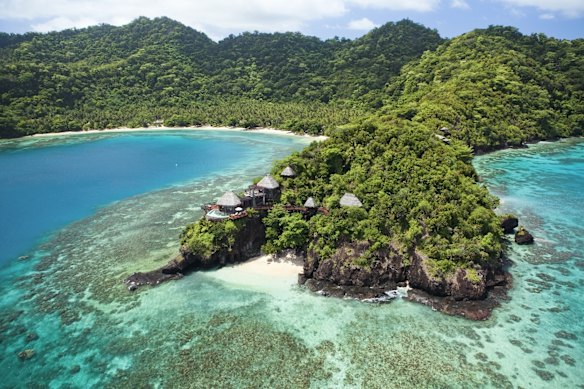 There are just 25 residences on this 12 square kilometre island.
