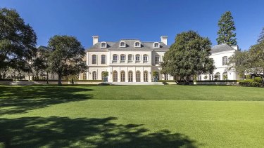 The mansion has a string of famous past owners.