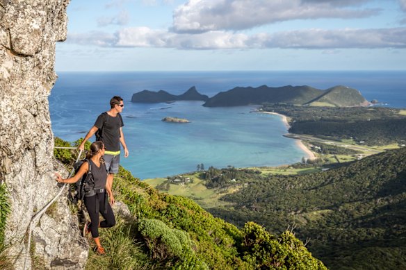 Lord Howe Island naturally attracts outdoor types.