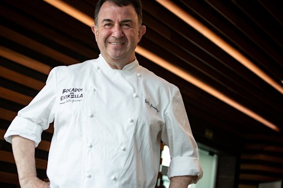 San Sebastian-based three-Michelin-starred chef Martin Berasategui also runs a one-star restaurant in Bilbao.