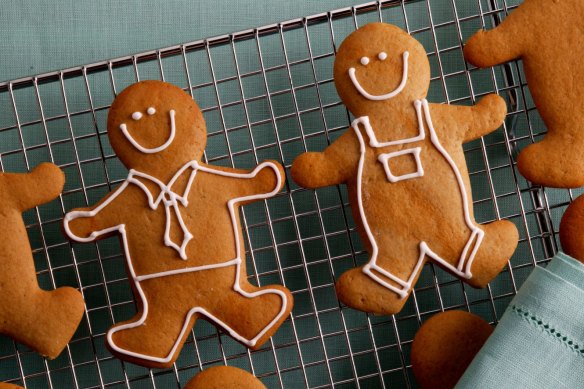 Gingerbread folk.