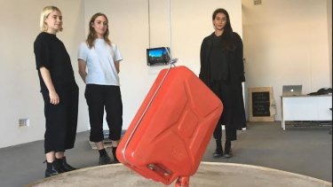New Clutch Collective artists - Tayla Haggarty, Annie Macindoe and Naomi Blacklock in 2016 - 'It's great to be part of a cultural lineage.'