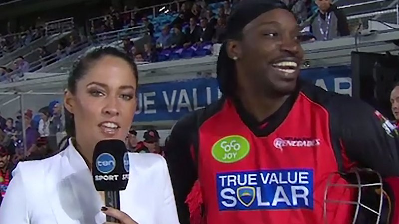 Image result for chris gayle dont blush baby