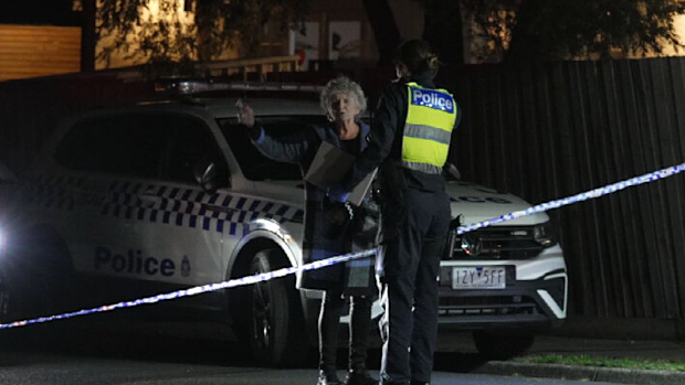 Neighbours told police they heard loud bangs on Tuesday morning.