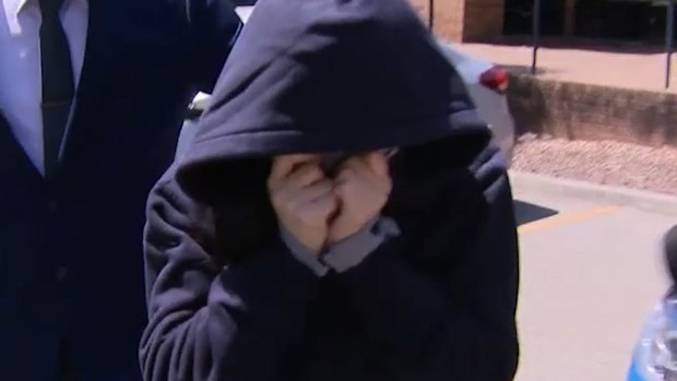 Jennifer Chin leaving Armadale Magistrates Court in 2023 after being granted bail.