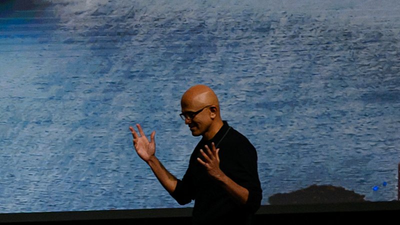 Microsoft’s Satya Nadella hosts AI lovefest in Darling Harbour