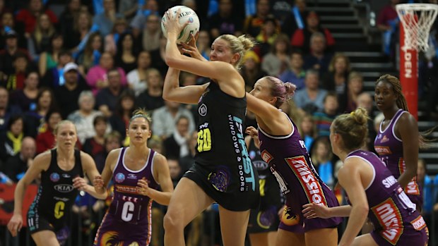 Casey Kopua in action for the Magic in 2013.