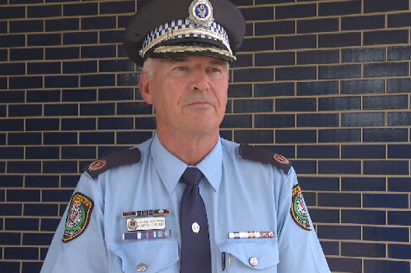 Western Region Commander Assistant Commissioner Andrew Holland.