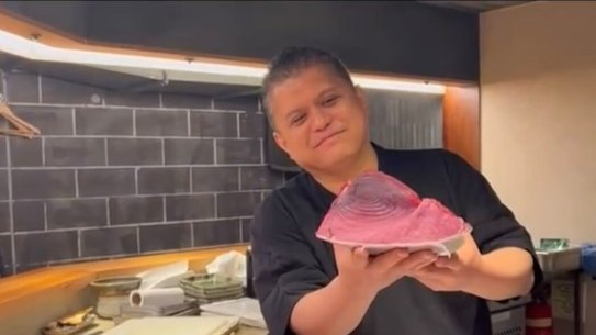 Omakase chef Michiaki Miyazaki received a series of angry text messages from his boss following his dismissal.