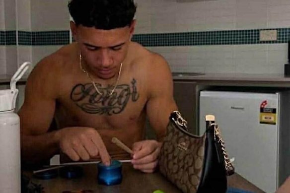 Parramatta fullback Isaiah Iongi.