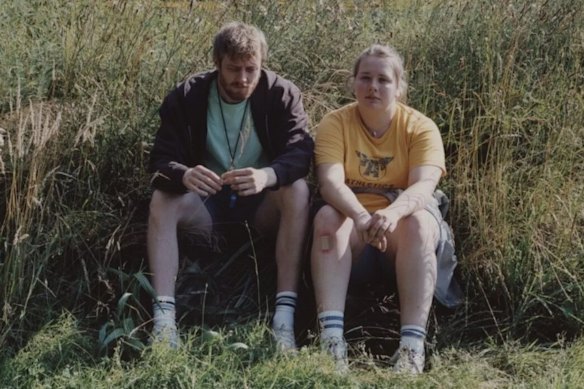 Marie Helweg Augustsen and Joachim Fjelstrup in Weightless.