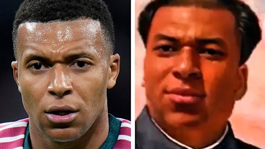 Klian Mbappe has upset some Chinese people by laughing at a meme depicting him as Mao Zedong.