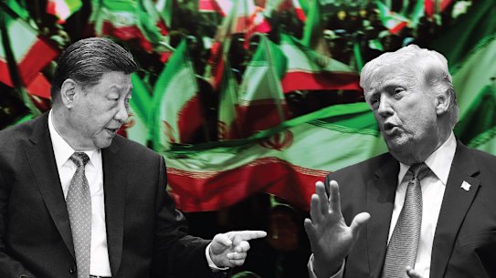 Xi Trump Iran