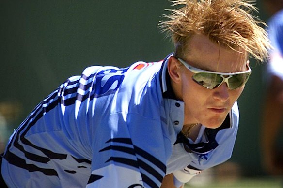  Lee training with NSW in 1999.