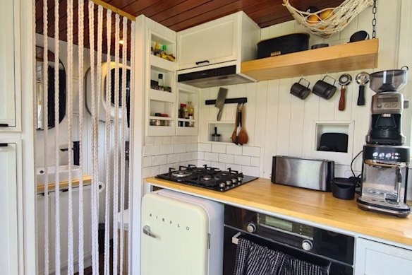 The house makes smart use of every inch. 