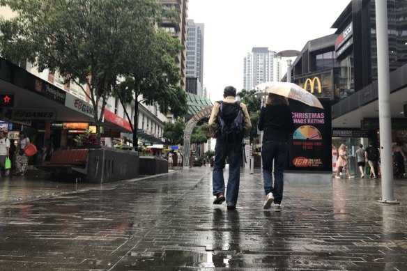 Thunderstorms are expected in Brisbane across Tuesday and Wednesday, but will not quell the heat for long.