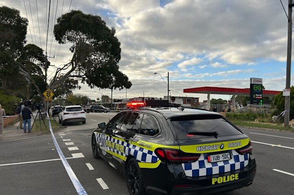 The scene of the shooting in Mulgrave early Friday morning.