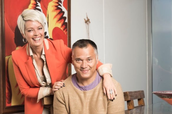 Tracey Holmes and her husband Stan Grant left the national broadcaster last year.