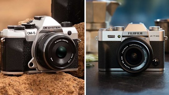 OM-5ⅡとX-T30Ⅲ