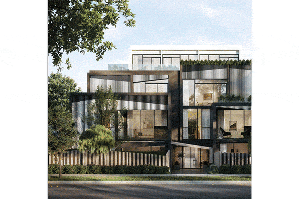 “The Aston” development in Bentleigh.