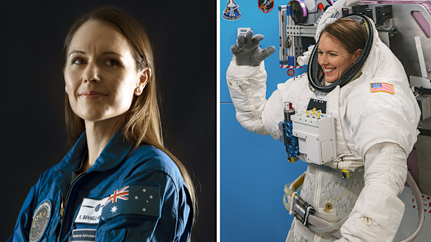 Katherine Bennell-Pegg has become the first astronaut trained under the Australian flag.