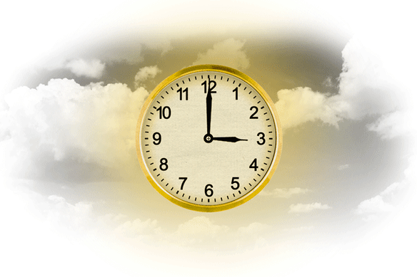 Clocks will move forward an hour at 2am on Sunday morning.