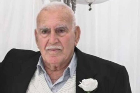 86-year-old grandfather Ahmad Dunia.