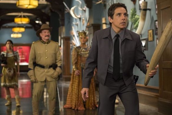 Ben Stiller in the film Night at the Museum.