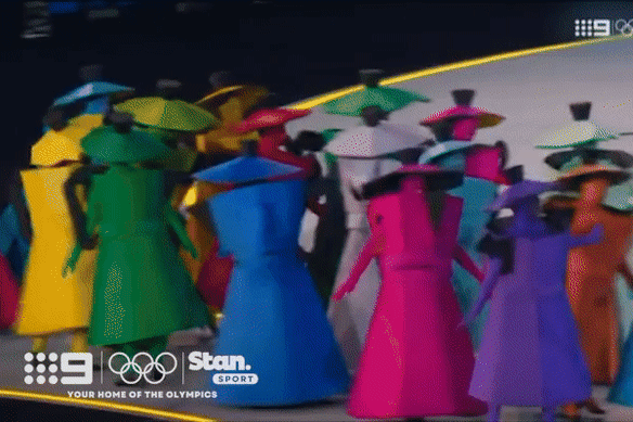 The humble Moka pot, a stove-top coffee maker, made an appearance during a segment dedicated to Italian icons.