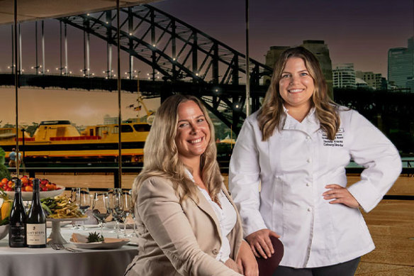 Chef Danielle Alvarez and sommelier Louella Mathews are moving   unneurotic  for Culinary Canvas astatine  Vivid Sydney.