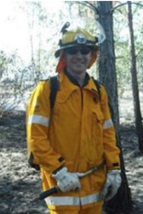 Queensland Rural Fire Brigade Association wide   manager   Justin  Choveaux