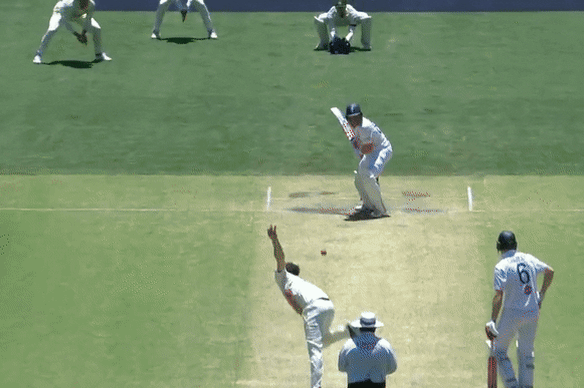 Marnus Labuschagne’s brilliant catch to dismiss his opposite number - England’s first drop Ollie Pope - on Saturday.