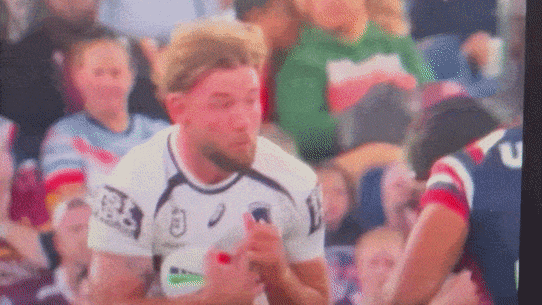 Victor Radley’s tackle on Pat Carrigan.