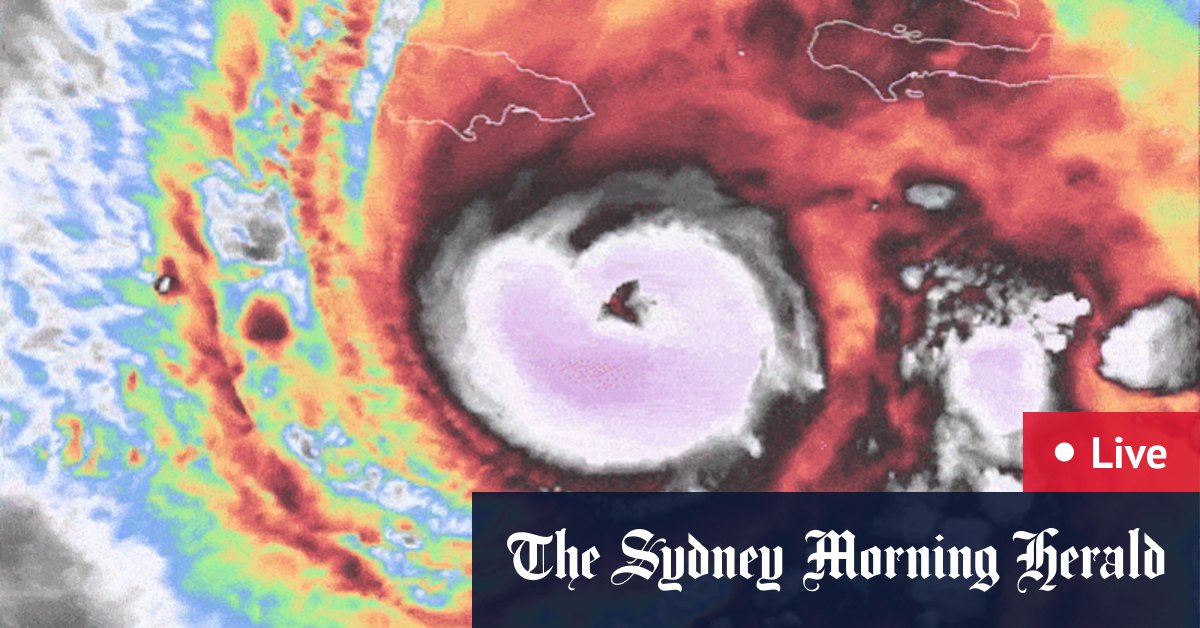 Jamaica prepares for ‘catastrophic’ category 5 storm to make landfall early Tuesday local time; track the Hurricane’s path