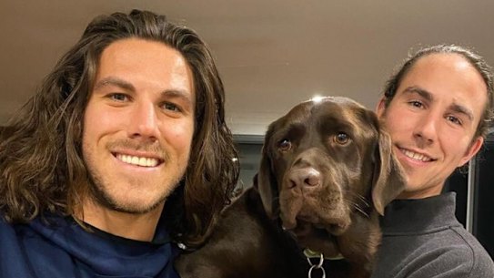 Callum (left) and Jake Robinson were killed while on a surf trip to the Baja California peninsula last year.
