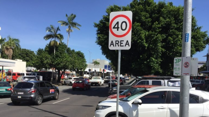 Changing the speed limit on this road in Cairns, Queensland from 50km/h to 40km/h reduced crashes