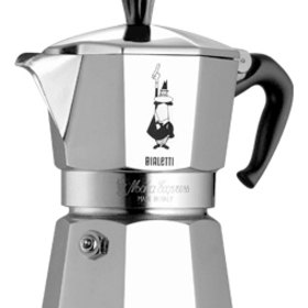The moka coffee pot is portable.