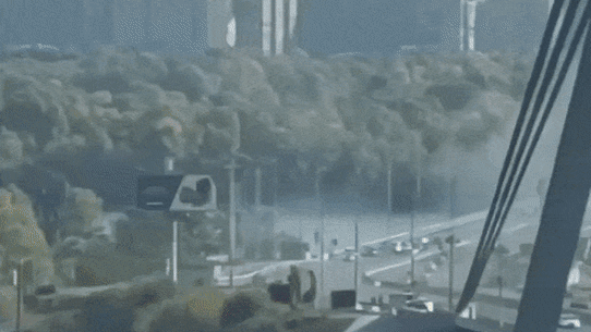 Russian drone strike