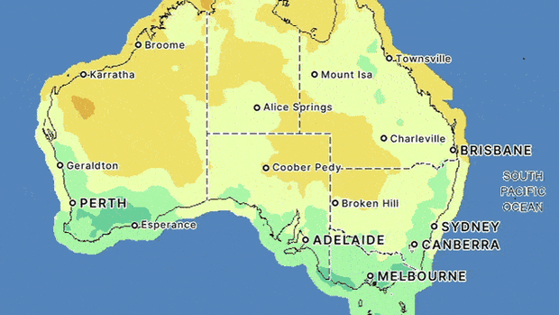 A heatwave is expected to hit parts of the country.